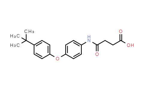 4-{[4-(4-tert-Butylphenoxy)phenyl]amino}-4-oxobutanoic acid