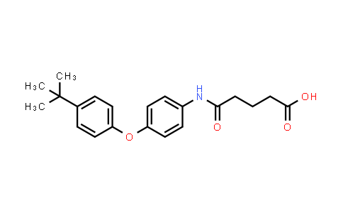 5-{[4-(4-tert-Butylphenoxy)phenyl]amino}-5-oxopentanoic acid