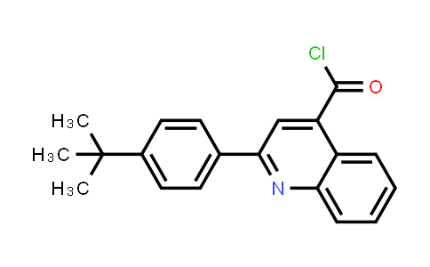 2-(4-tert-Butylphenyl)quinoline-4-carbonyl chloride