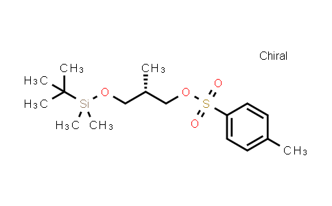 (2S)-3-{[tert-Butyl(dimethyl)silyl]oxy}-2-methylpropan-1-yl tosylate