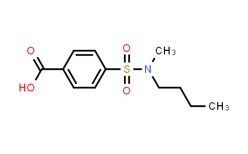 4-{[Butyl(methyl)amino]sulfonyl}benzoic acid