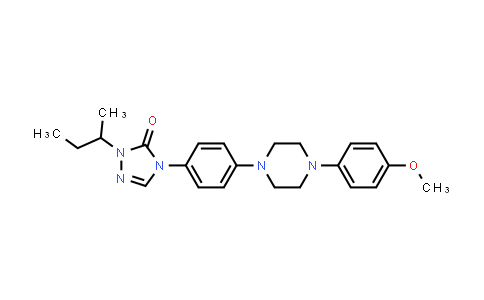2-(2-Butyl)-4-{4-[4-(4-methyloxy-phenyl)-piperazin-1-yl]-phenyl}-2,4-dihydro-[1,2,4]-triazol-3-one