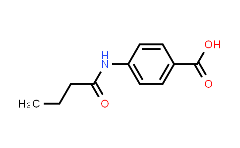 4-(Butyrylamino)benzoic acid