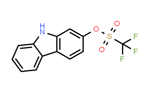 9H-Carbazol-2-yl trifluoromethanesulfonate