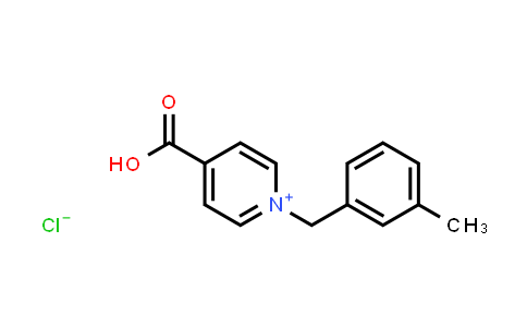 4-Carboxy-1-(3-methylbenzyl)pyridinium chloride
