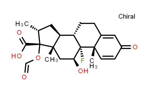 17b-Carboxy-17a-formyloxy dexamethasone
