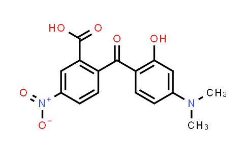 2'-Carboxy-4-dimethylamino-2-hydroxy-4'-nitrobenzophenone