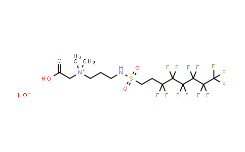 Carboxymethyldimethyl-3-[[(3,3,4,4,5,5,6,6,7,7,8,8,8-Tridecafluorooctyl)Sulphonyl]Amino]Propylammonium Hydroxide