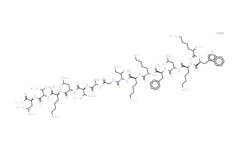 Cecropin A (1-7)-Melittin A (2-9) amide trifluoroacetate salt