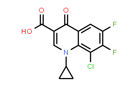 8-Chloro-1-Cyclopropyl-6,7-Difluoro-1,4-Dihydro-4-Oxo-3Quinolinecarboxylic Acid