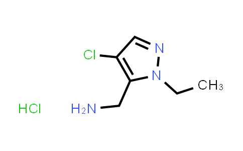 [(4-Chloro-1-ethyl-1H-pyrazol-5-yl)methyl]amine hydrochloride