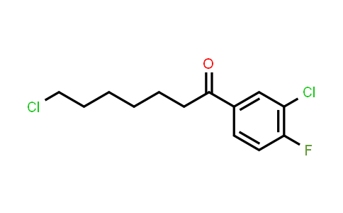 7-Chloro-1-(3-chloro-4-fluorophenyl)-1-heptanone