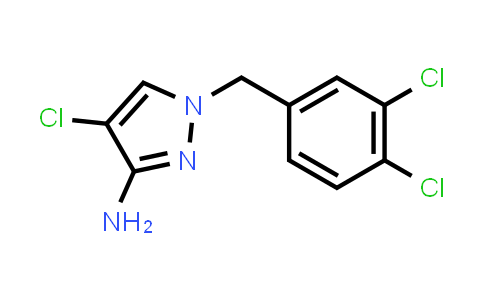 4-Chloro-1-(3,4-dichlorobenzyl)-1H-pyrazol-3-amine