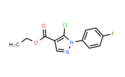 5-Chloro-1-(4-fluorophenyl)-1H-pyrazole-4-carboxylic acid ethyl ester