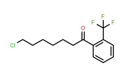 7-Chloro-1-[2-(trifluoromethyl)phenyl]-1-heptanone