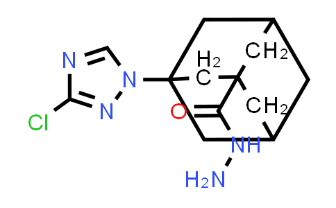 3-(3-Chloro-1H-1,2,4-triazol-1-yl)adamantane-1-carbohydrazide