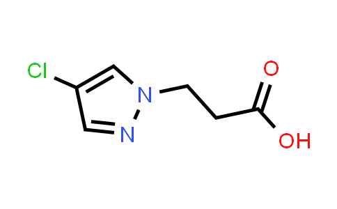 3-(4-Chloro-1H-pyrazol-1-yl)propanoic acid