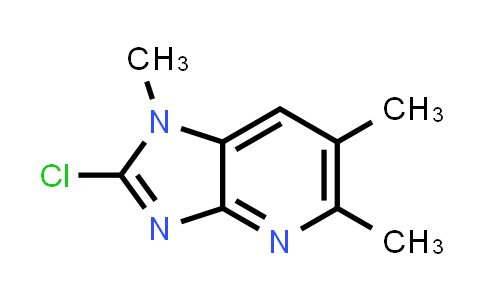 2-Chloro-1,5,6-trimethylimidazo [4,5-b] pyridine
