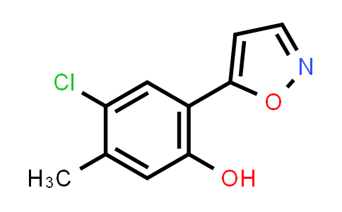 5-(5'-Chloro-2'-hydroxy-4'-methylphenyl)-isoxazole