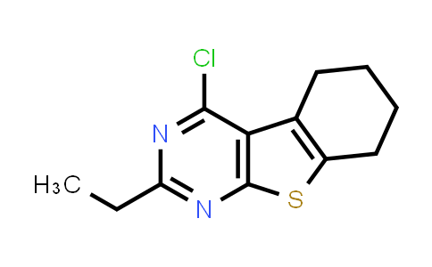 4-chloro-2-ethyl-5,6,7,8-tetrahydro[1]benzothieno[2,3-d]pyrimidine