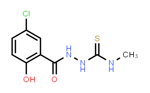 2-(5-Chloro-2-hydroxybenzoyl)-N-methylhydrazinecarbothioamide