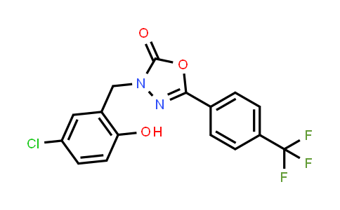 3-(5-Chloro-2-Hydroxybenzyl)-5-[4-(Trifluoromethyl)Phenyl]-1,3,4-Oxadiazol-2(3H)-One