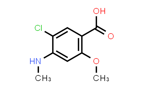 5-Chloro-2-methoxy-4-methylaminobenzoic acid