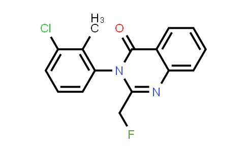 3-(3-Chloro-2-Methylphenyl)-2-(Fluoromethyl)Quinazolin-4(3H)-One