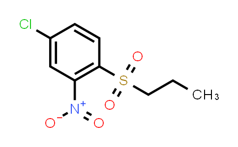 4-Chloro-2-nitro-1-(propylsulfonyl)benzene