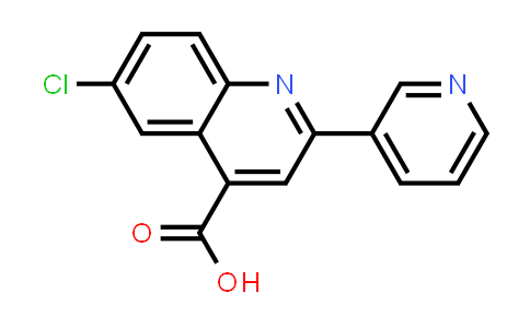 6-Chloro-2-pyridin-3-ylquinoline-4-carboxylic acid