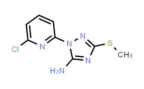 1-(6-Chloro-2-pyridinyl)-3-(methylsulfanyl)-1H-1,2,4-triazol-5-amine