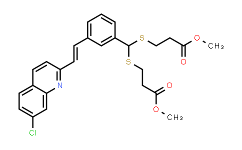 3,3'-[[[3-[(1E)-2-(7-Chloro-2-quinolinyl)ethenyl]phenyl]methylene]bis(thio)]bis-propanoic acid 1,1'-dimethyl ester