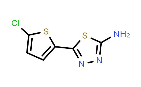 5-(5-Chloro-2-thienyl)-1,3,4-thiadiazol-2-amine