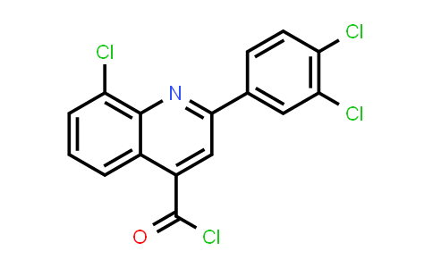 8-Chloro-2-(3,4-dichlorophenyl)quinoline-4-carbonyl chloride