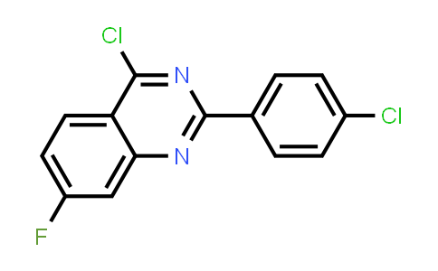 4-Chloro-2-(4-chlorophenyl)-7-fluoroquinazoline