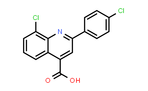 8-Chloro-2-(4-chlorophenyl)quinoline-4-carboxylic acid