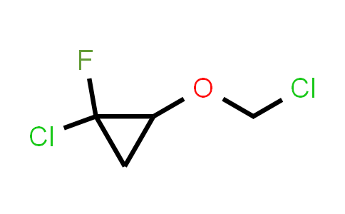 1-Chloro-2-(chloromethoxy)-1-fluorocyclopropane