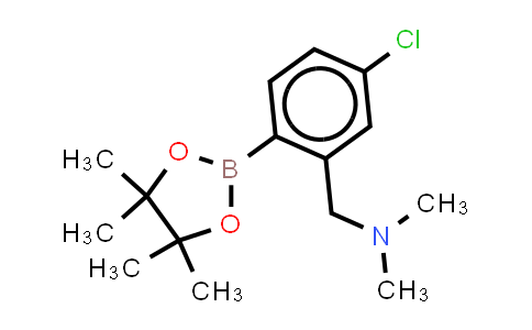 4-Chloro-2-(N,N-dimethylaminomethyl)phenylboronic acid, pinacol ester