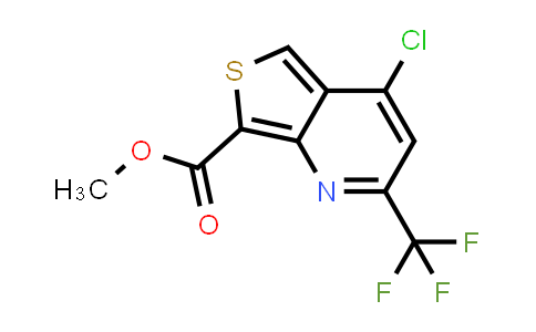 4-Chloro-2-(Trifluoromethyl)-Thieno[3,4-b]Pyridine-7-carboxylic Acid Methyl Ester