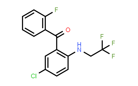 [5-Chloro-2-[(2,2,2-Trifluoroethyl)Amino]Phenyl] 2-Fluorophenyl Ketone