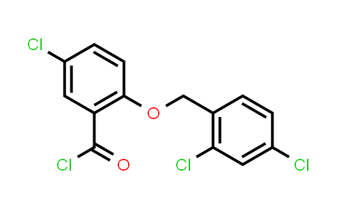 5-Chloro-2-[(2,4-dichlorobenzyl)oxy]benzoyl chloride