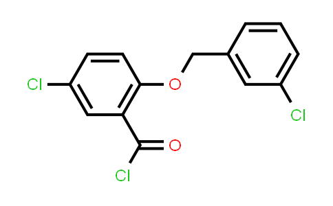 5-Chloro-2-[(3-chlorobenzyl)oxy]benzoyl chloride