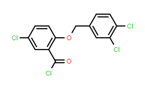 5-Chloro-2-[(3,4-dichlorobenzyl)oxy]benzoyl chloride