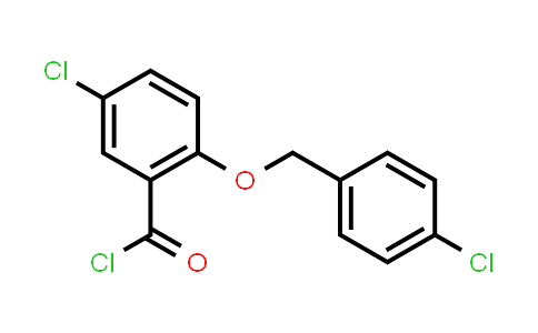 5-Chloro-2-[(4-chlorobenzyl)oxy]benzoyl chloride