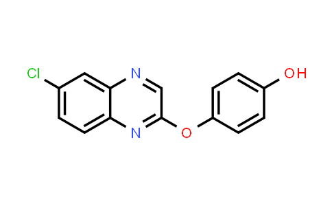 6-Chloro-2-[(4-hydroxyphenyl)oxy]quinoxaline