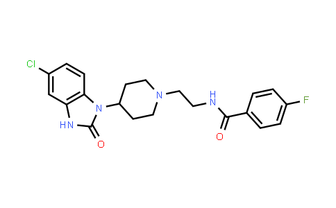 N-[2-[4-(5-Chloro-2,3-dihydro-2-oxo-1H-benzimidazol-1-yl)piperidino]ethyl]-4-fluorobenzamide