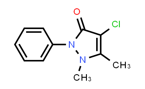 4-chloro-2,3-dimethyl-1-phenyl-3-pyrazolin-5-one