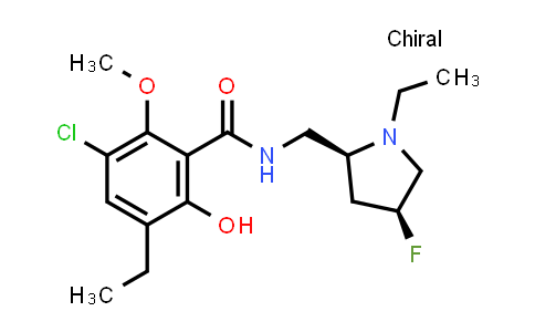 5-Chloro-3-Ethyl-N-[[(2S,4S)-1-Ethyl-4-Fluoropyrrolidin-2-Yl]Methyl]-2-Hydroxy-6-Methoxybenzamide