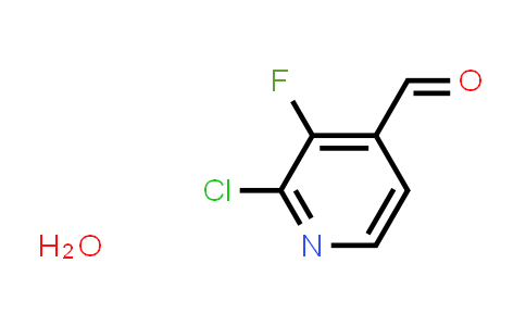 2-Chloro-3-fluoro-4-pyridinecarboxaldehyde hydrate