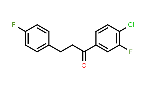 1-(4-Chloro-3-fluorophenyl)-3-(4-fluorophenyl)-1-propanone